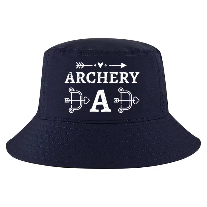 Archery Dad Archer Bow Arrow Father's Day Sports Lover Gift Cool Comfort Performance Bucket Hat