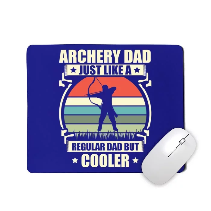 Archery Dad Archer Lover Bow Fathers Day Gift Mousepad