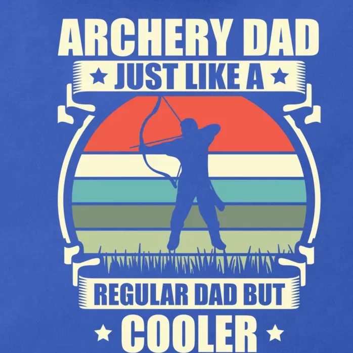 Archery Dad Archer Lover Bow Fathers Day Gift Zip Tote Bag