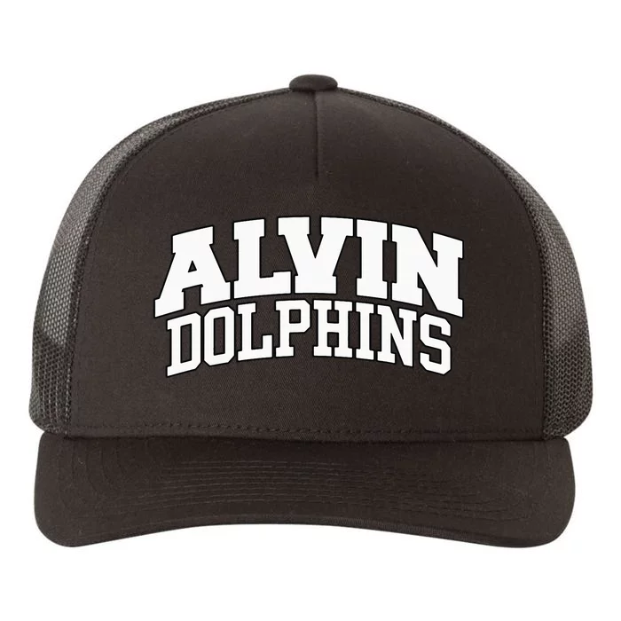 Alvin Dolphins Yupoong Adult 5-Panel Trucker Hat