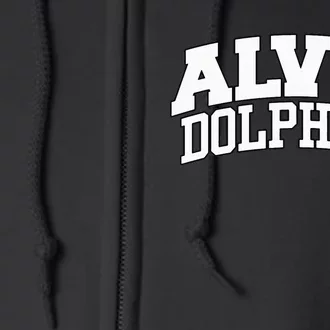 Alvin Dolphins Full Zip Hoodie