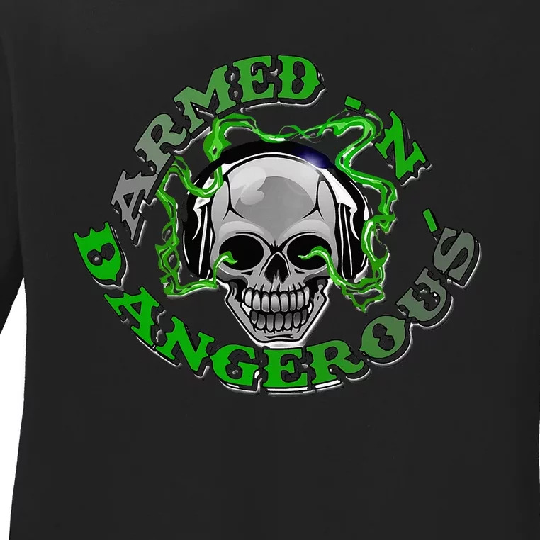 Armedn Dangerous Ladies Long Sleeve Shirt