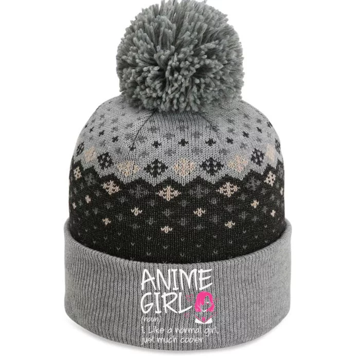 Anime  Definition Anime Lovers Merch The Baniff Cuffed Pom Beanie