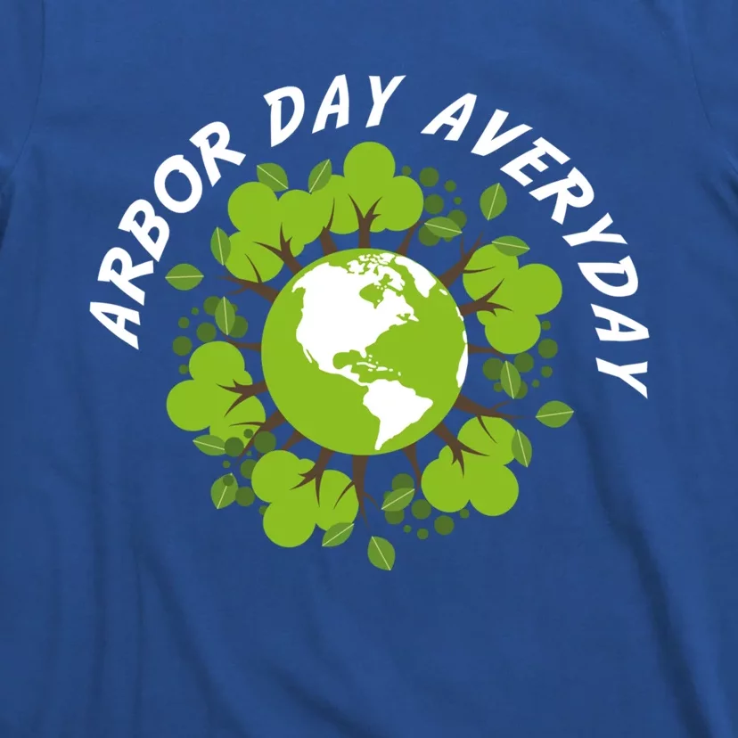 Arbor Day Averyday World Map Cute Earth Day Cute Gift T-Shirt