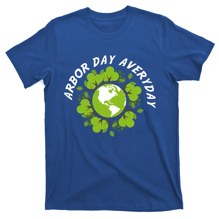 Arbor Day Averyday World Map Cute Earth Day Cute Gift T-Shirt