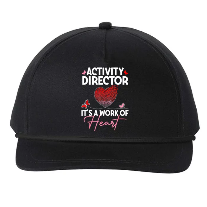 Activity Director Appreciation Activity Professional Week Snapback Five-Panel Rope Hat