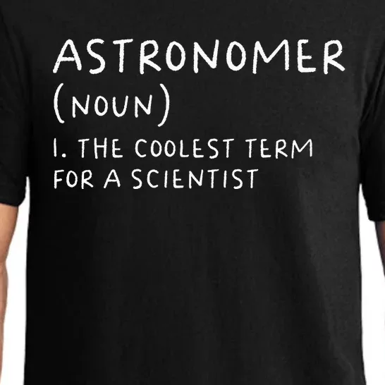 Astronomer Definition Astronomy Scientist Science Teacher Pajama Set