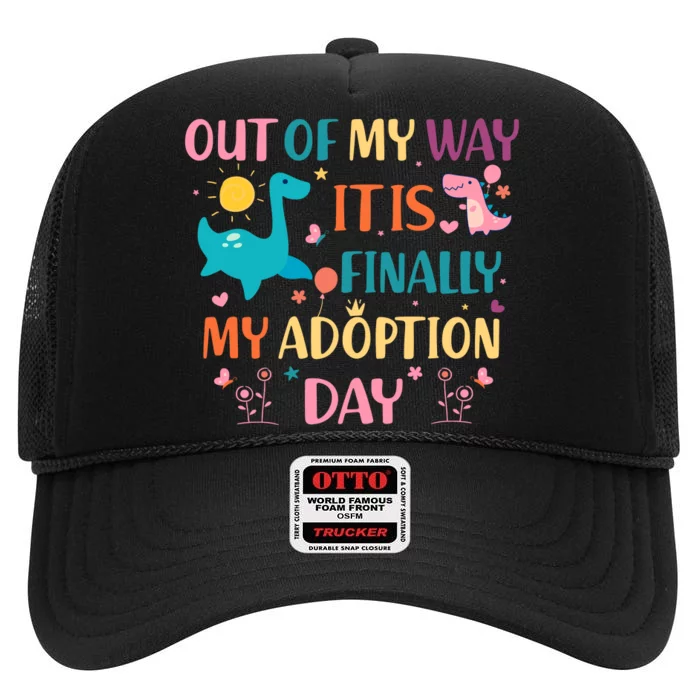 Adoption Day High Crown Mesh Trucker Hat