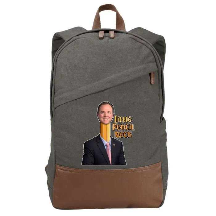 Adam Schiff Little Pencil Neck Cotton Canvas Backpack