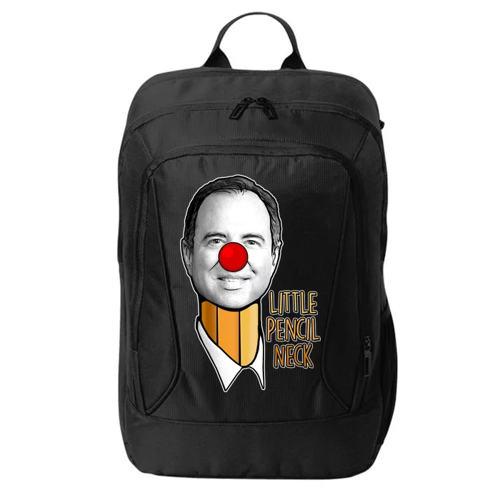 Adam Schiff Little Pencil Neck Funny Trump City Backpack