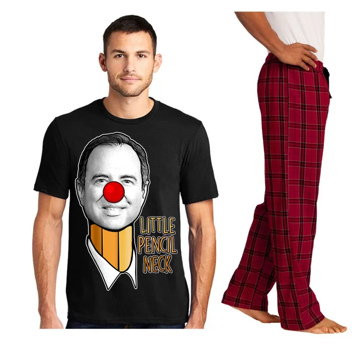 Adam Schiff Little Pencil Neck Funny Trump Pajama Set