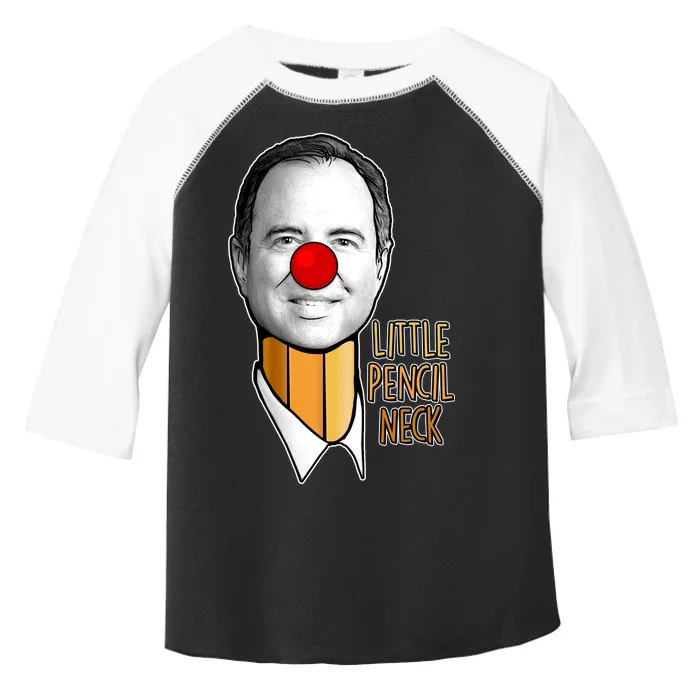 Adam Schiff Little Pencil Neck Funny Trump Toddler Fine Jersey T-Shirt