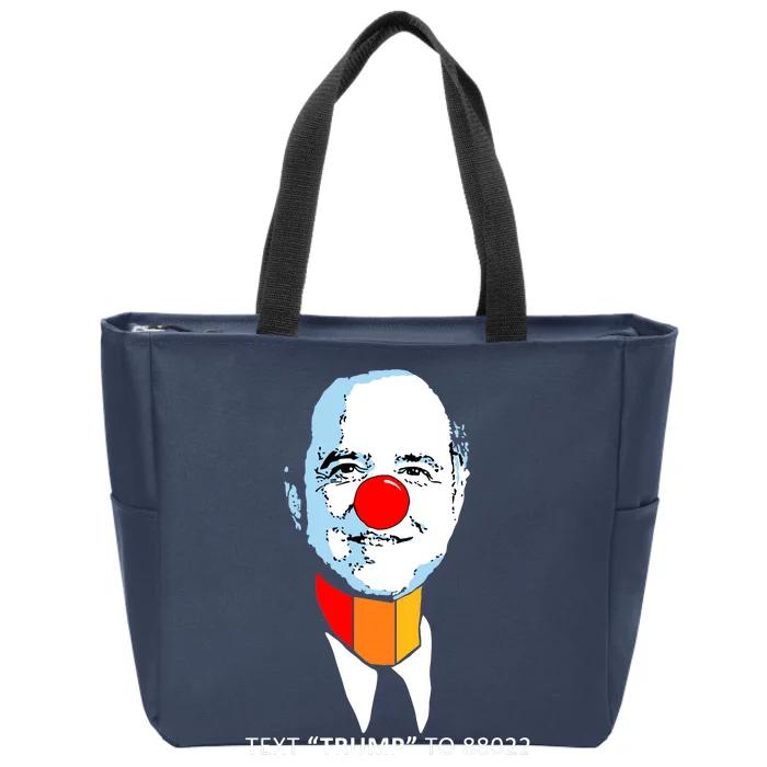 Adam Schiff Pencil Neck Text Trump Zip Tote Bag