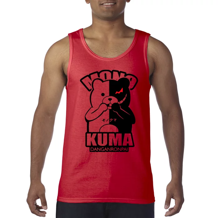 Anime Danganronpa Bear Tank Top