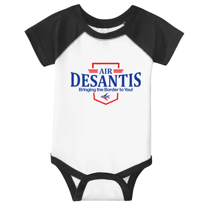 Air Desantis Bringing The Border To You Funny Infant Baby Jersey Bodysuit