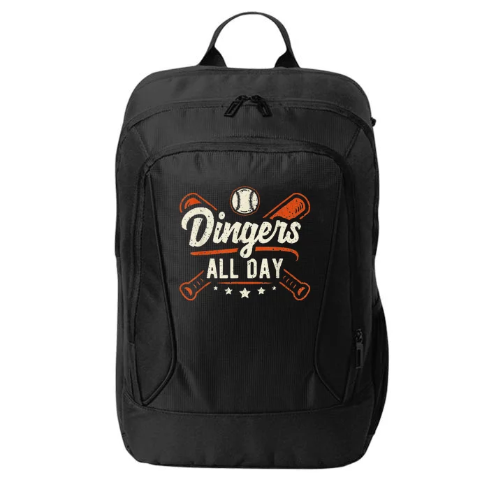 All Day Baseball Home Runs and Dingers City Backpack