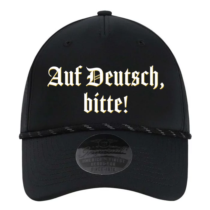 Auf Deutsch Bitte! Ger Teacher Professor Gift Performance The Dyno Cap