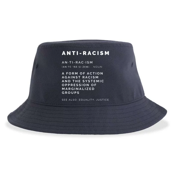 AntiRacism Definition || BLM, Civil Rights, Equality Tank Top Sustainable Bucket Hat