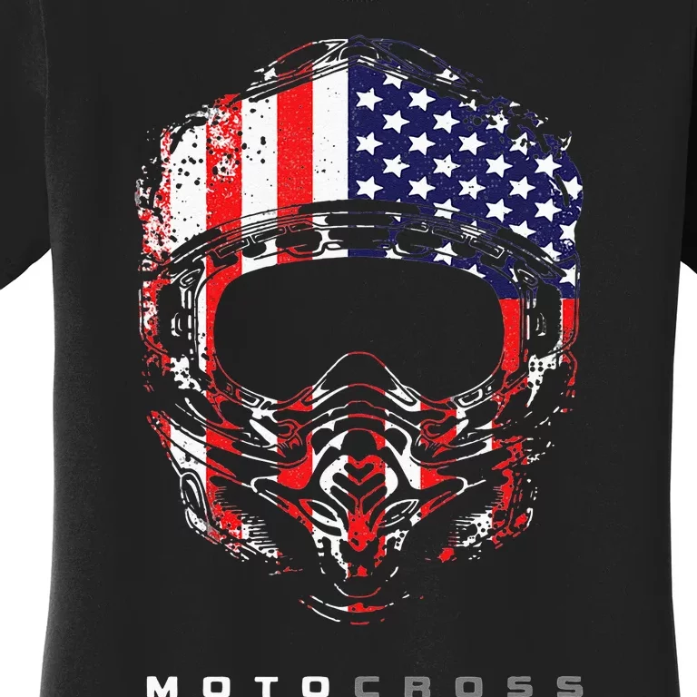 American Dirt Bike Motocross Apparel Motocross Dirt Bike Women's T-Shirt