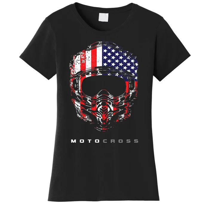 American Dirt Bike Motocross Apparel Motocross Dirt Bike Women's T-Shirt