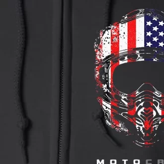 American Dirt Bike Motocross Apparel Motocross Dirt Bike Full Zip Hoodie