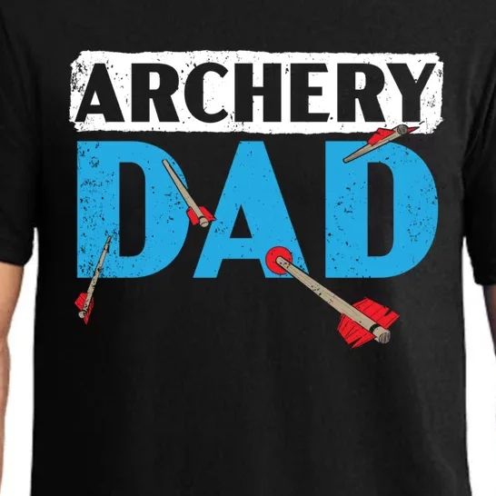 Archery Dad Bow Arrow Shooting Sport Archer Fathers Day Gift Pajama Set