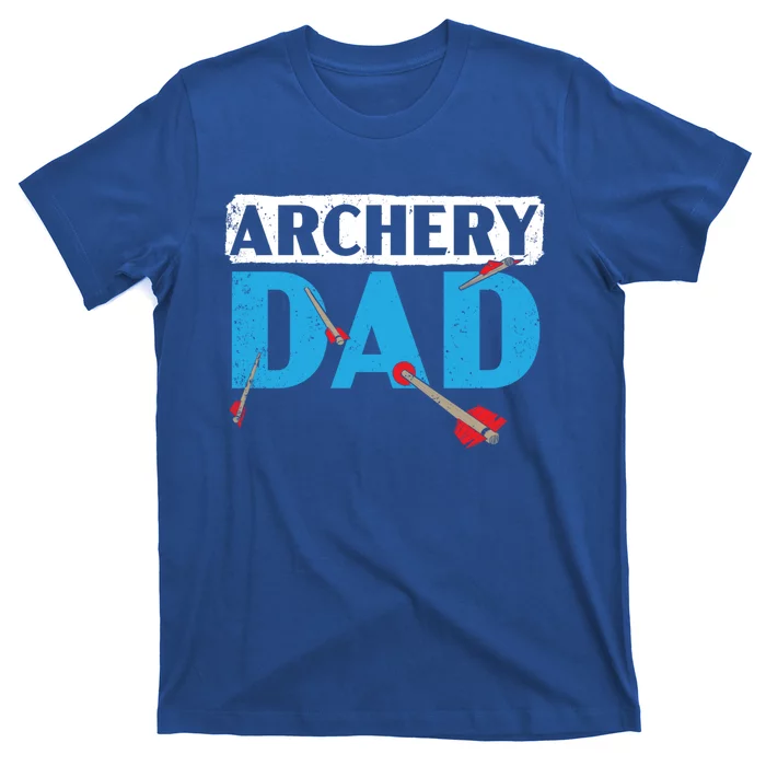 Archery Dad Bow Arrow Shooting Sport Archer Fathers Day Gift T-Shirt