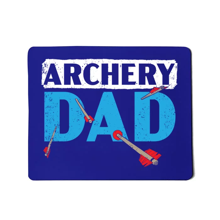 Archery Dad Bow Arrow Shooting Sport Archer Fathers Day Gift Mousepad