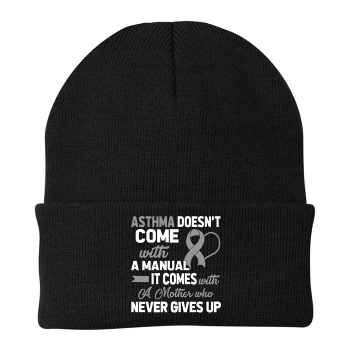 Asthma Doesn't Come With A Manual A Mother Knit Cap Winter Beanie