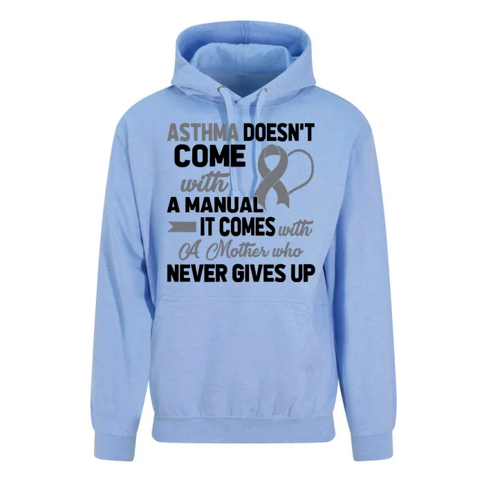 Asthma Doesn't Come With A Manual A Mother Unisex Surf Hoodie