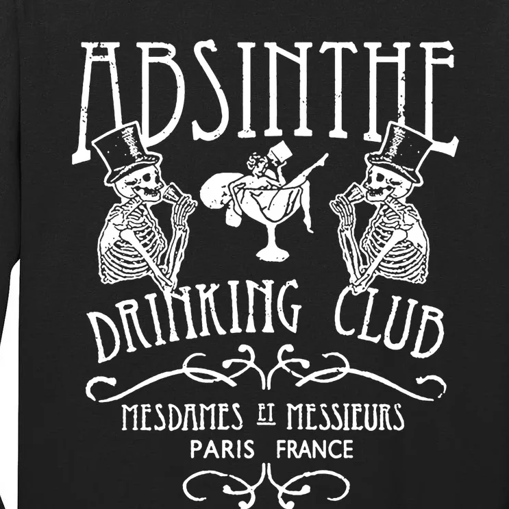 Absinthe Drinking Club Tall Long Sleeve T-Shirt