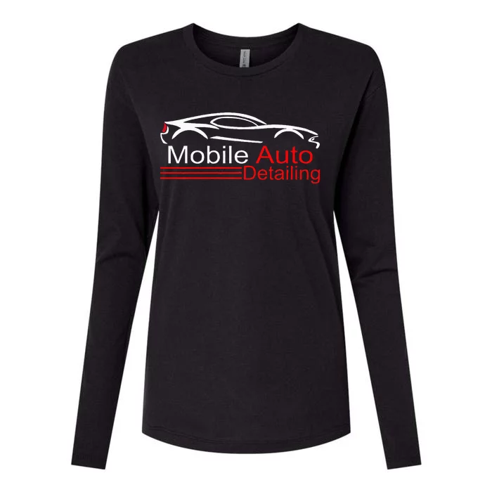 Auto Detailing Car Detailer Mobile Detailing Matching Womens Cotton Relaxed Long Sleeve T-Shirt