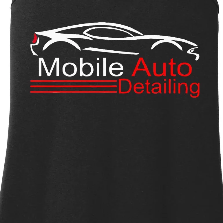 Auto Detailing Car Detailer Mobile Detailing Matching Ladies Essential Tank