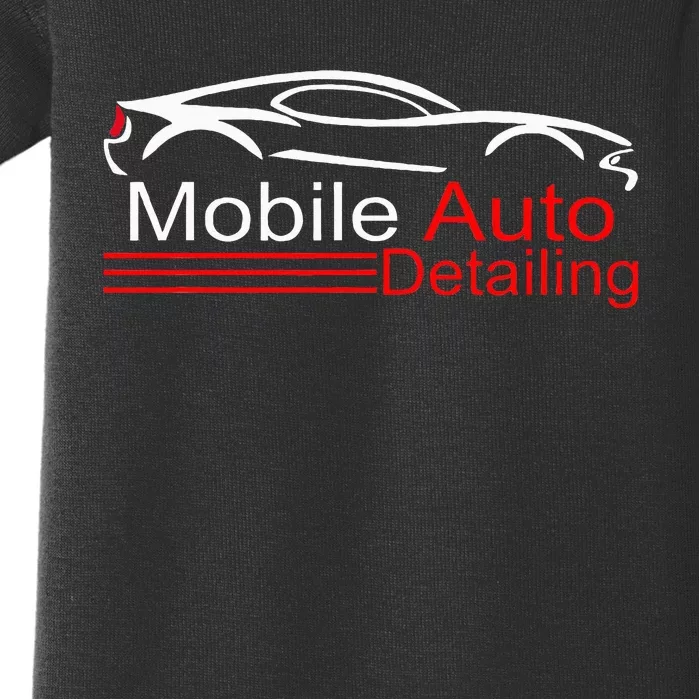 Auto Detailing Car Detailer Mobile Detailing Matching Baby Bodysuit