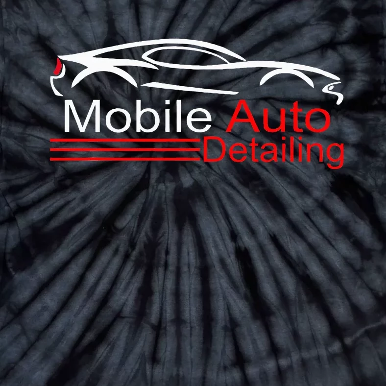 Auto Detailing Car Detailer Mobile Detailing Matching Tie-Dye T-Shirt