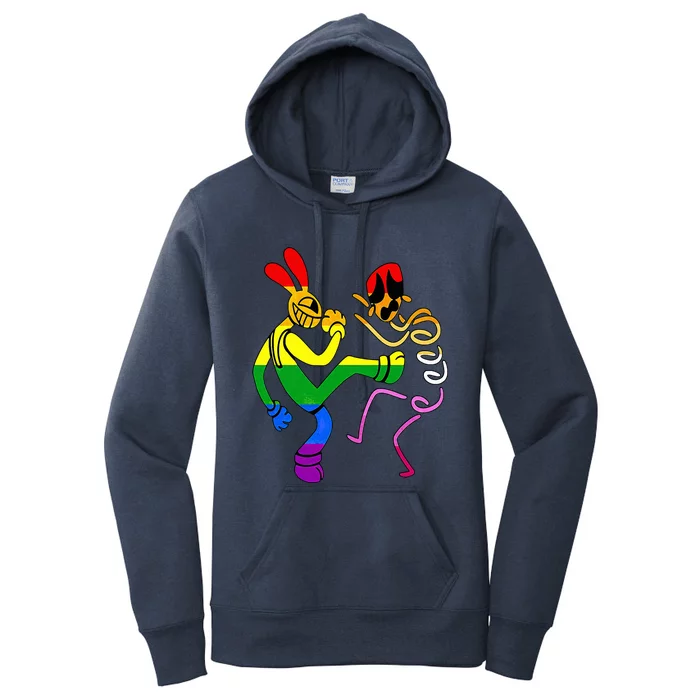 amazing digital circus gooseworx lgbt Women's Pullover Hoodie