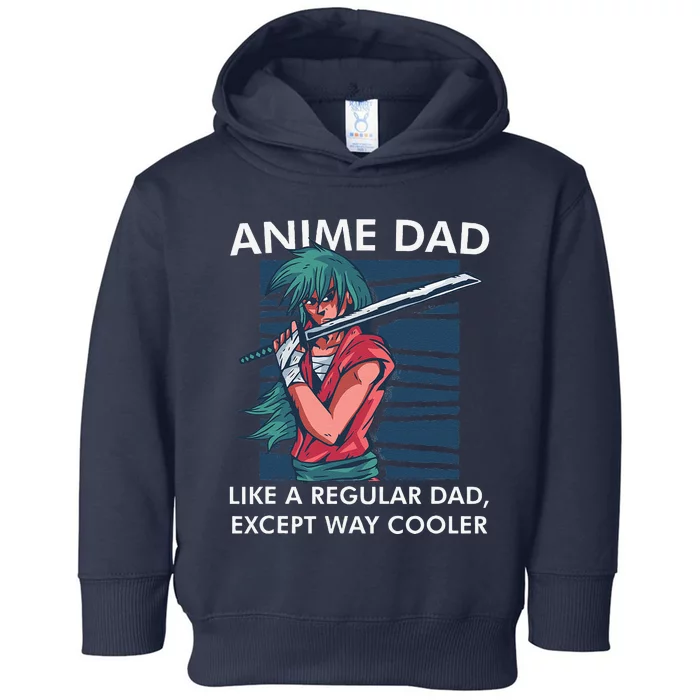 Anime DAD Cute Anime Guy Manga Art Lover Design Toddler Hoodie