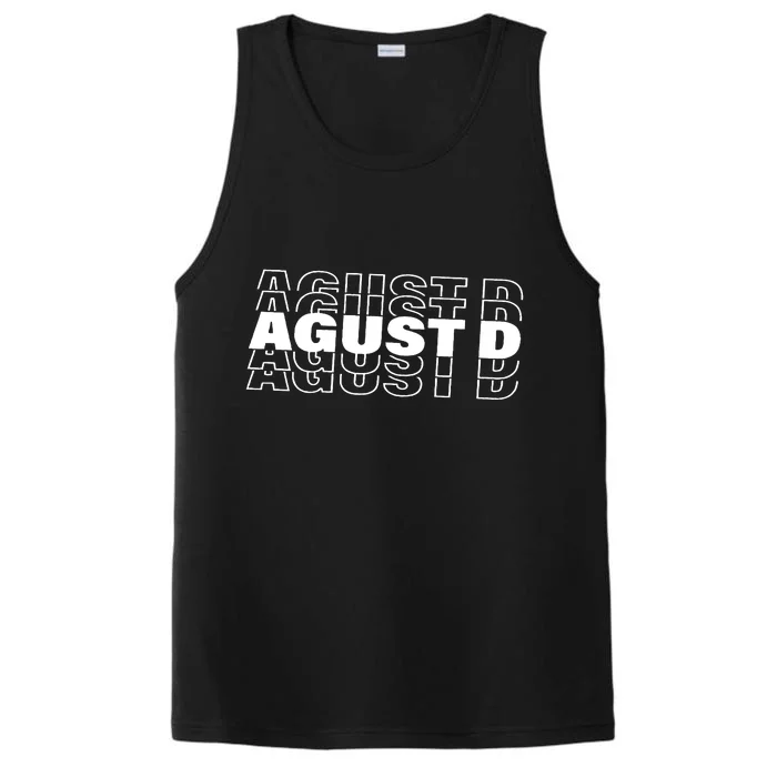 Agust D Concert Korean Group Performance Tank