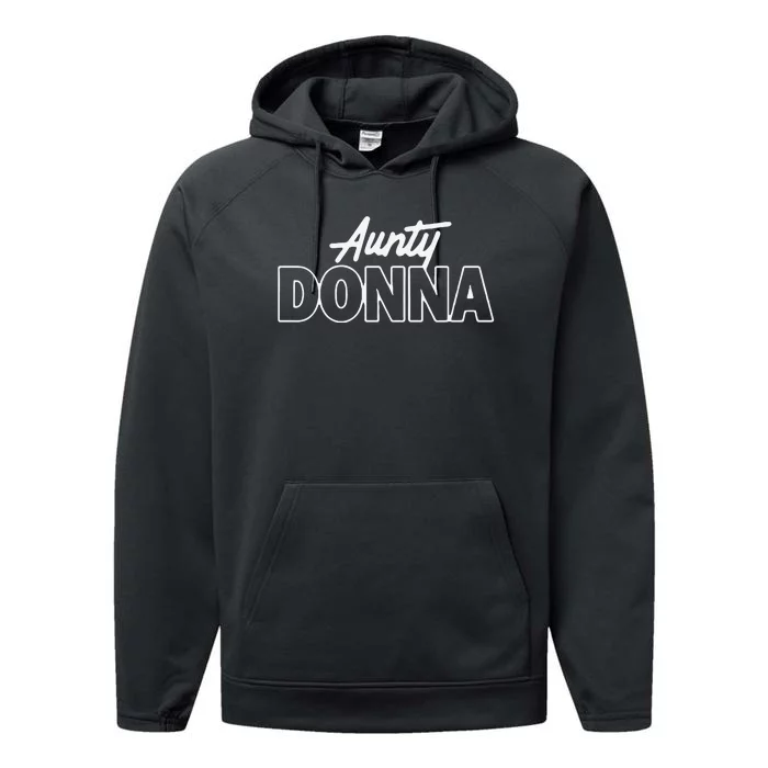 Aunty Donnas Coffee Cafe Performance Fleece Hoodie