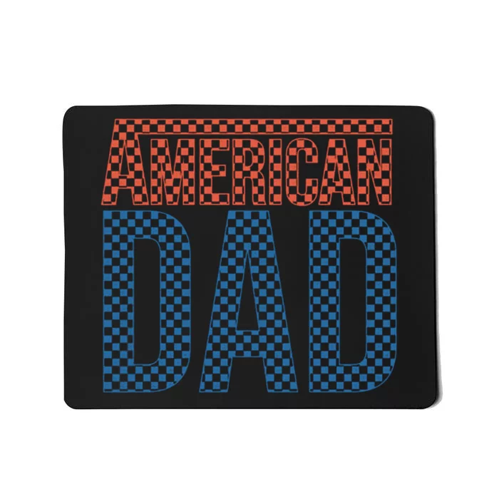 American Dad Checkered Mousepad