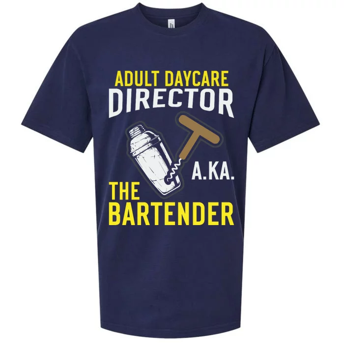 Adult Daycare Director Aka The Bartender Sueded Cloud Jersey T-Shirt