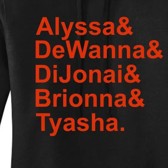 Alyssa Dewanna Dijonai Brionna Tyasha Women's Pullover Hoodie