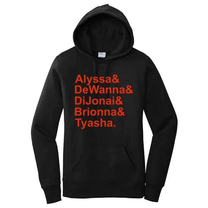 Alyssa Dewanna Dijonai Brionna Tyasha Women's Pullover Hoodie