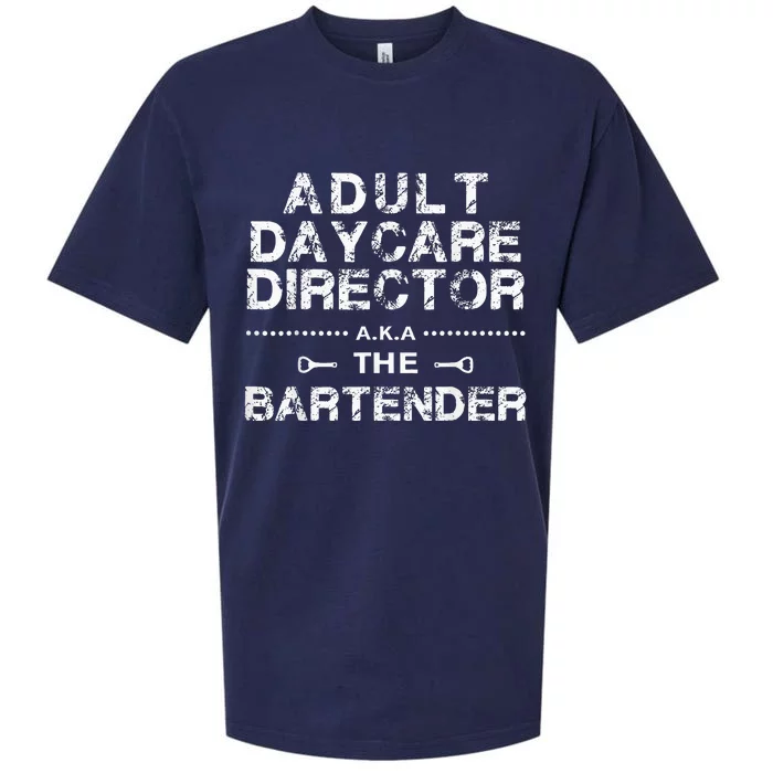 Adult Daycare Director A K A The Bartender Sueded Cloud Jersey T-Shirt