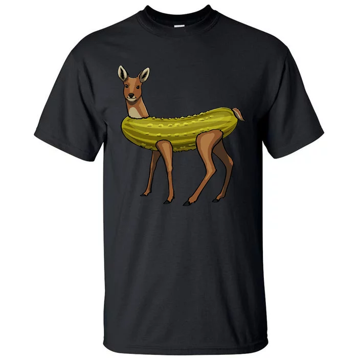 A Dill Doe Funny Women Pickle Deer Love Foodie Tall T-Shirt