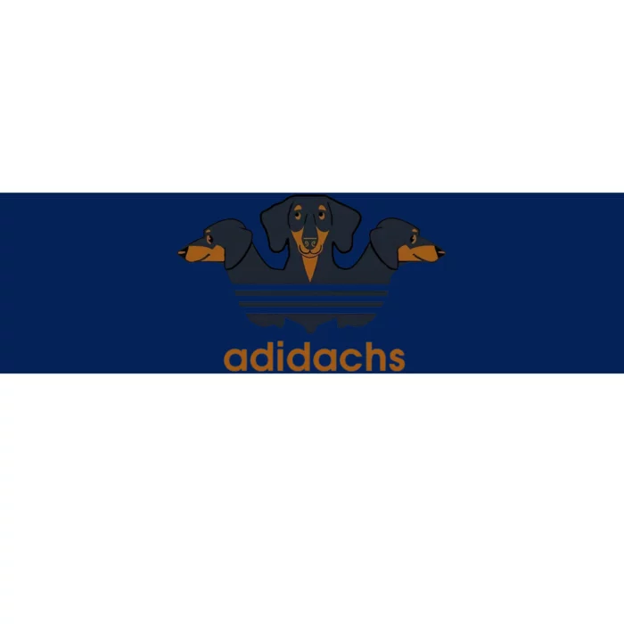 Adidachs Daschund, Daschund Lover Gift Bumper Sticker