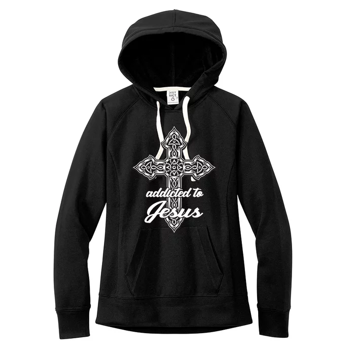 Addicted To Jesus Women's Fleece Hoodie