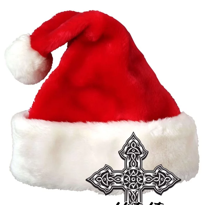 Addicted To Jesus Premium Christmas Santa Hat