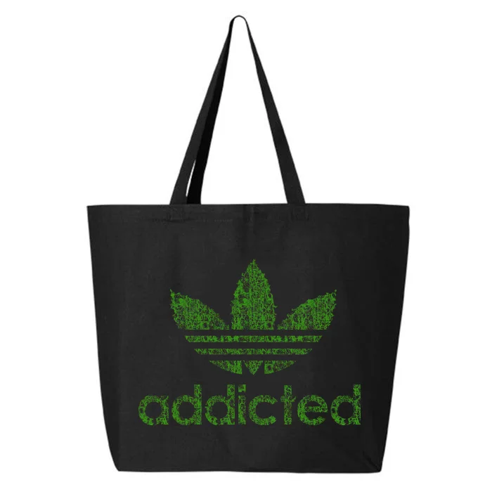 Addicted Weed Logo 25L Jumbo Tote