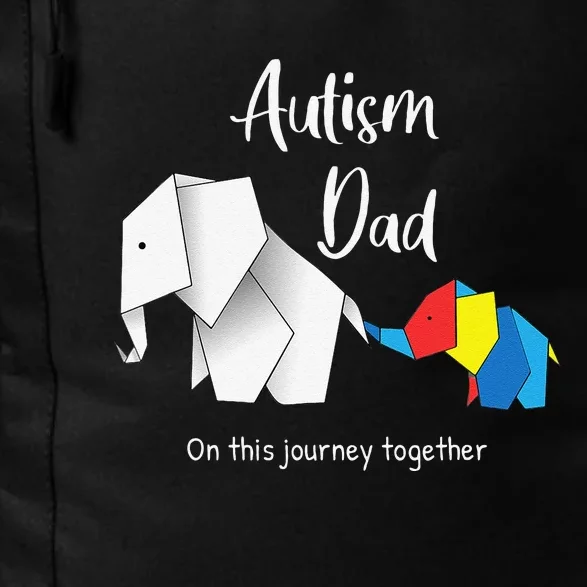 Autism Dad Elephant Autism Awareness Daily Commute Backpack